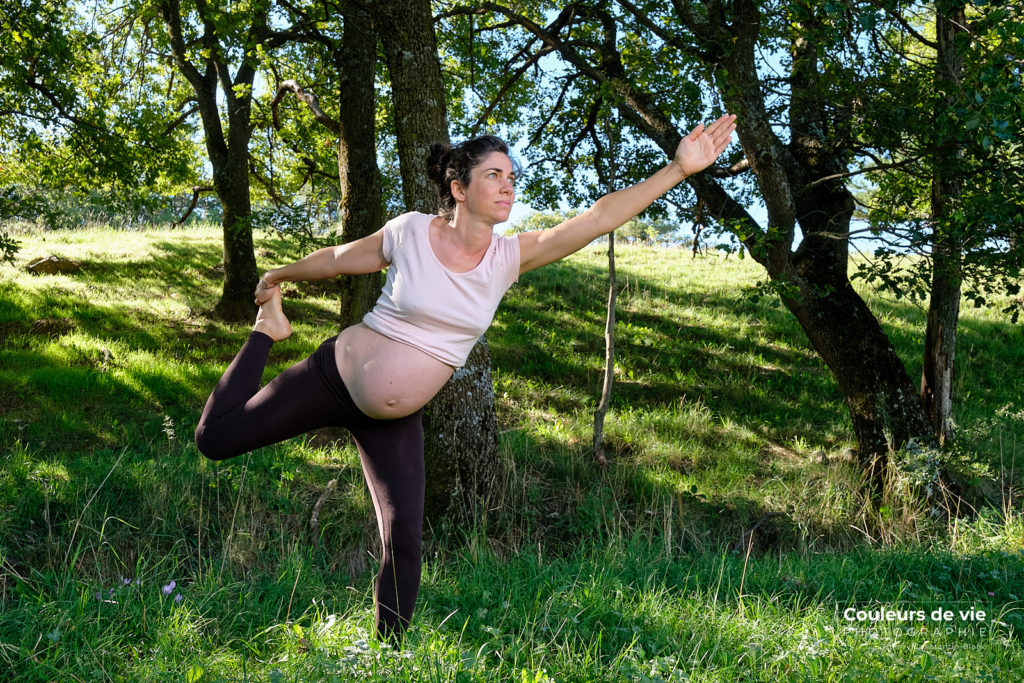 Sage-femme Gap Yoga prénatal nature